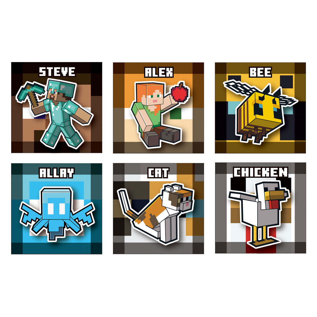 【食玩】『MINECRAFT ツインウエハース』20個入りBOX-001