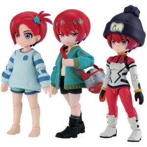 リンクトラベラーズ『機動戦士Gundam GQuuuuuuX ノ世界 マチュコーディネートセット』食玩 可動フィギュア予約【バンダイ】より2026年1月発売予定♪