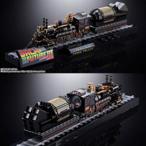 【バック・トゥ・ザ・フューチャー】超合金『TIME TRAIN 蒸気機関車型タイムマシン』可動フィギュア予約【バンダイ】より2025年12月発売予定☆
