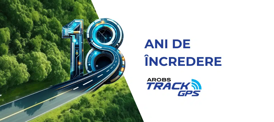 18 ani TrackGPS by AROBS 18 ani TrackGPS by AROBS
