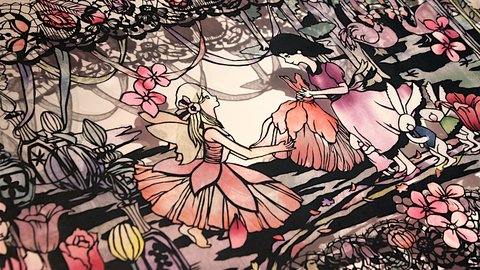 なんて可愛い「切り絵」の世界。作家の佐川綾野さんにインタビュー なんて可愛い「切り絵」の世界。作家の佐川綾野さんにインタビュー