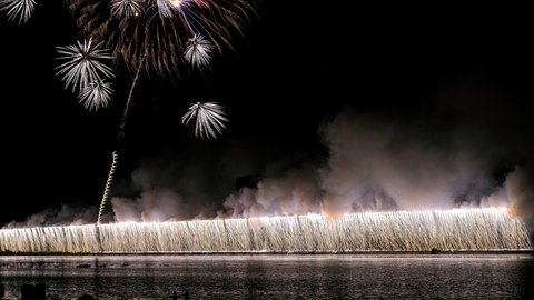 2019「京都南丹市花火大会」フィナーレのスターマインを極限に楽しむポイント 2019「京都南丹市花火大会」フィナーレのスターマインを極限に楽しむポイント