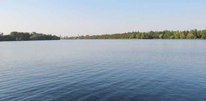 Der Maschsee aus Südwest - Foto JvdL