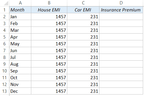Using MOD Function to specify an amount every three months