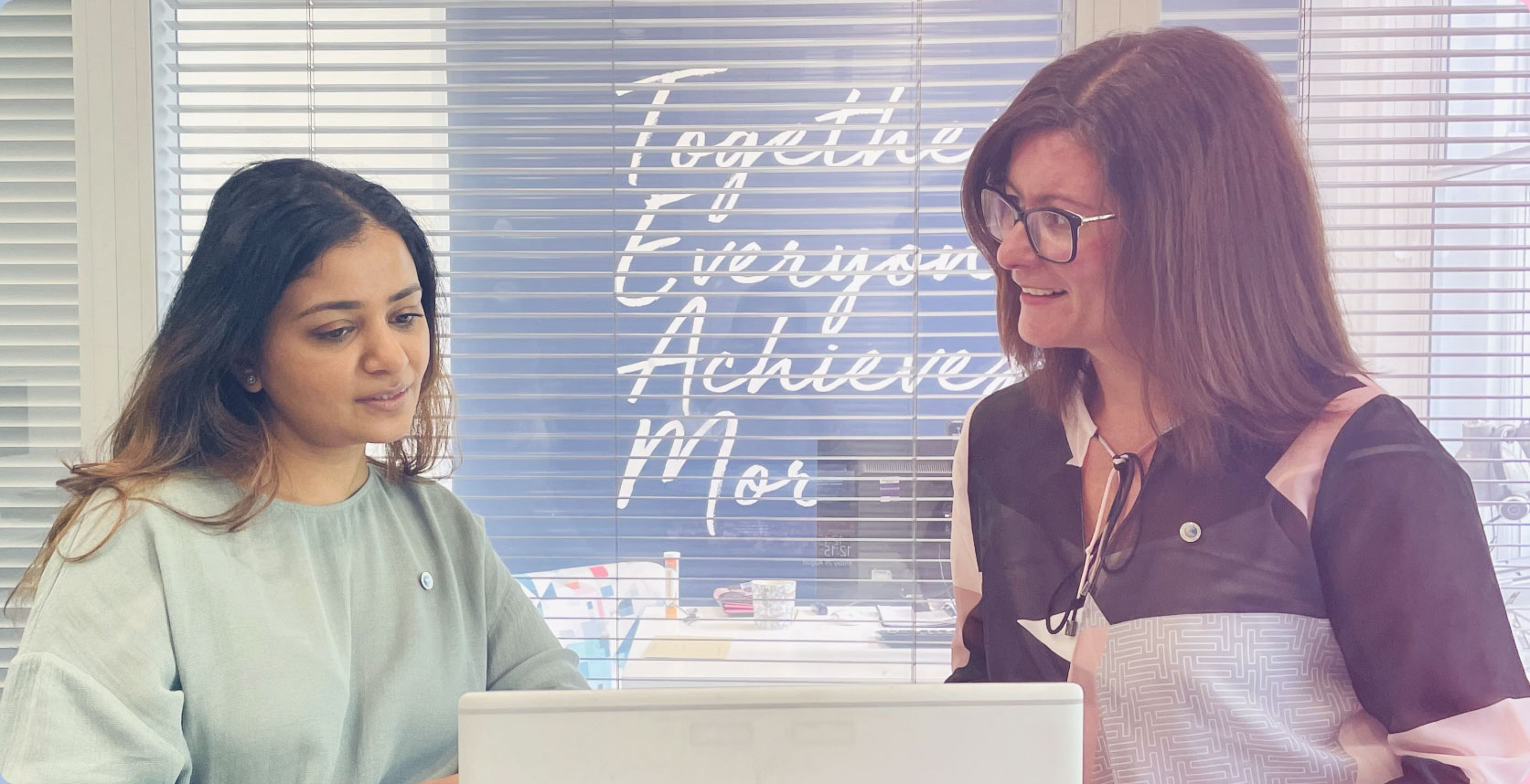 Where-We-Work-Image-Section Image of 2 women in an office