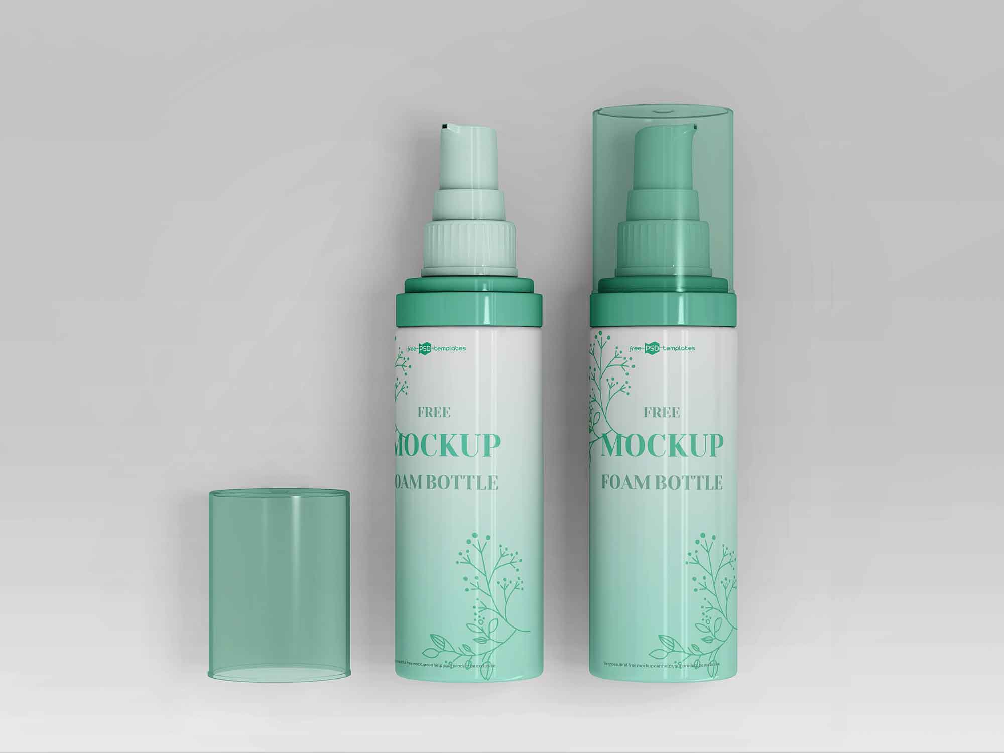 Foam Bottle Mockup 2