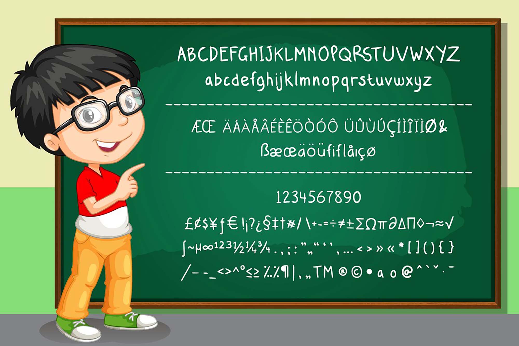 My Kids Handwritten Font 1