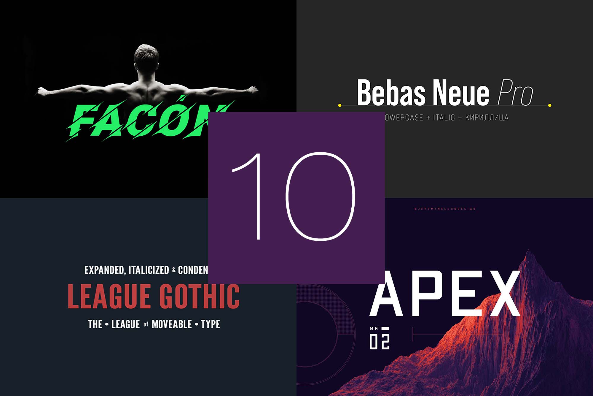 10 Best Fonts for Posters