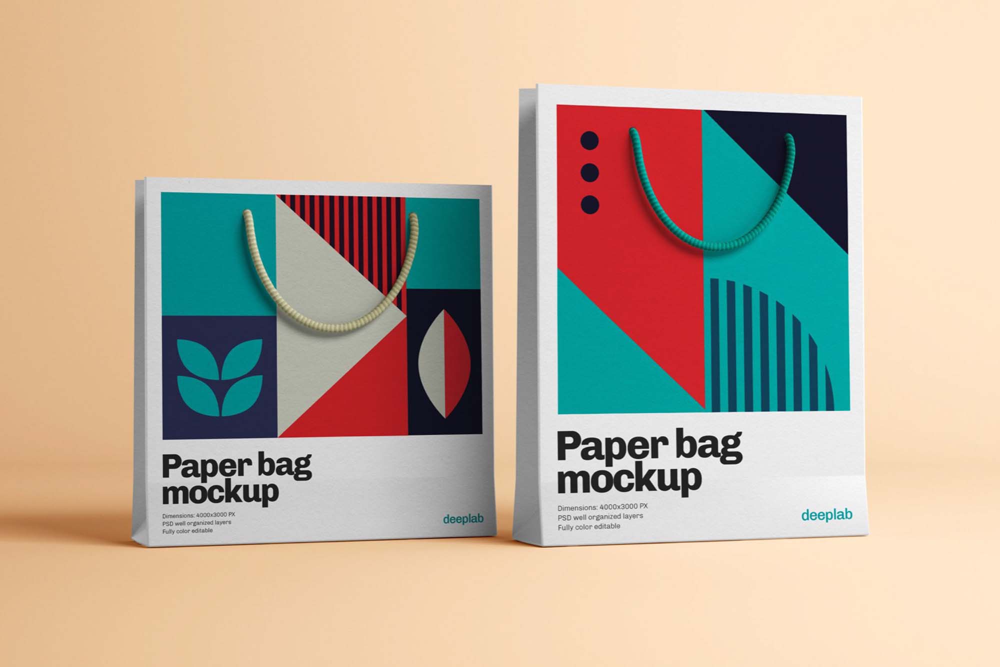 Two Paper Bag Mockups