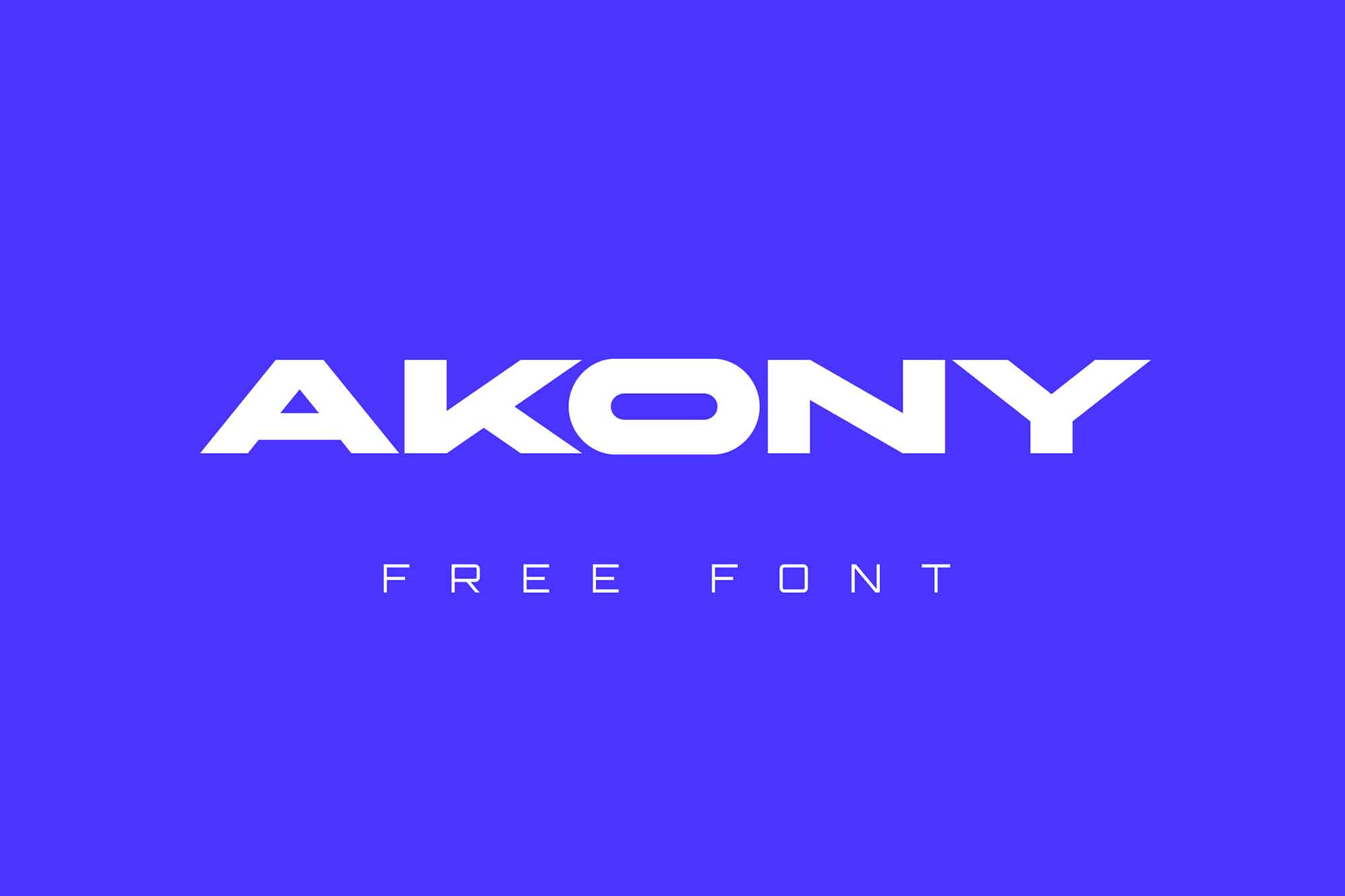 Akony Font 1