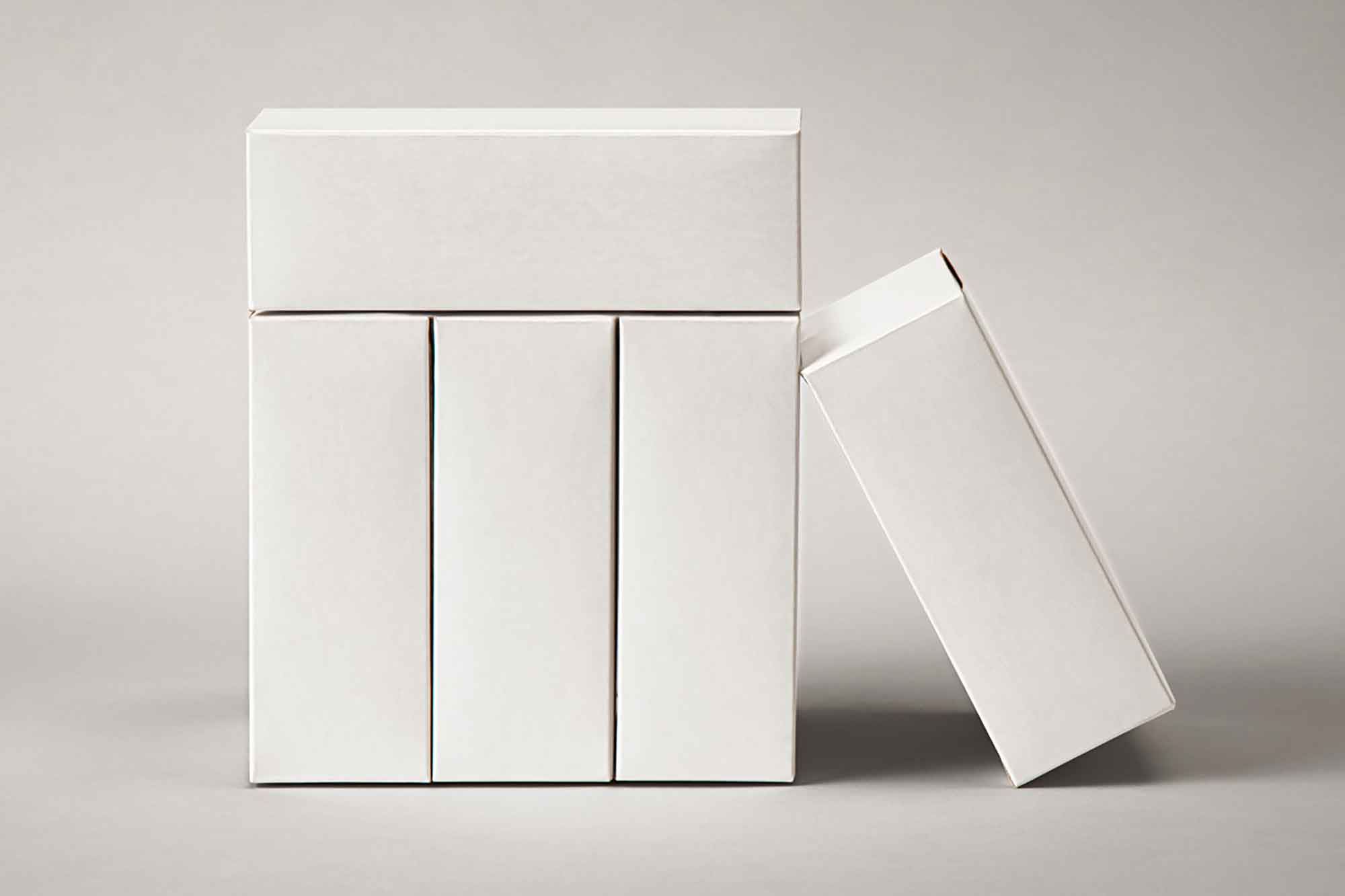 Brand Product Boxes Mockup PSD