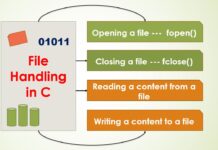 What is File Handling in C Programming? What is file handling in C