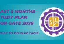 Last 2 Months Study Plan for GATE 2026 – What to do in 60 Days Last 2 Months study plan for GATE 2026