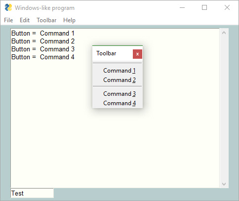 floating menu-toolbar
