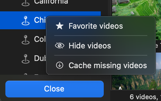 Cache Missing Videos