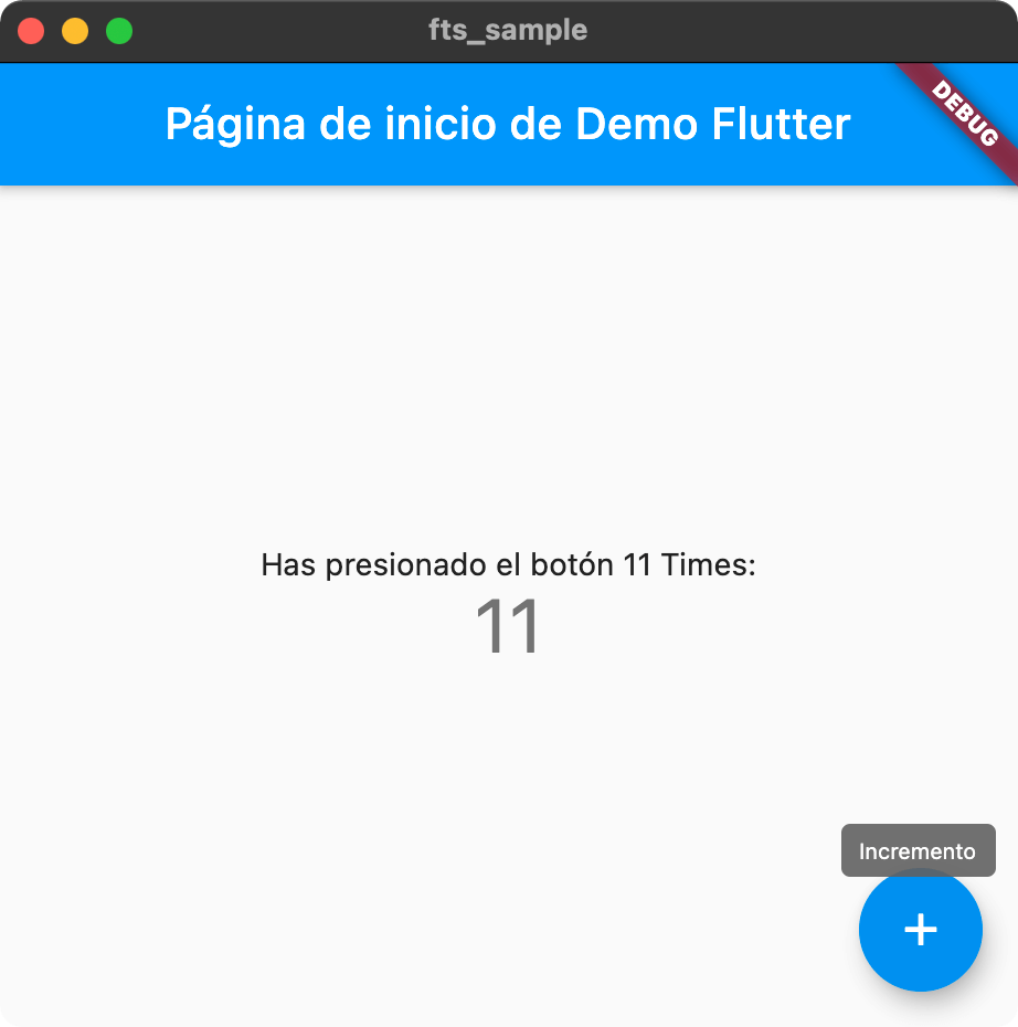 intl counter app localized to 'es'