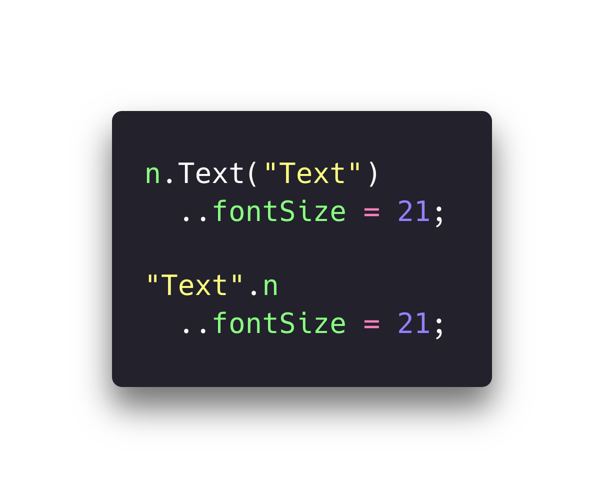 Text Transform example