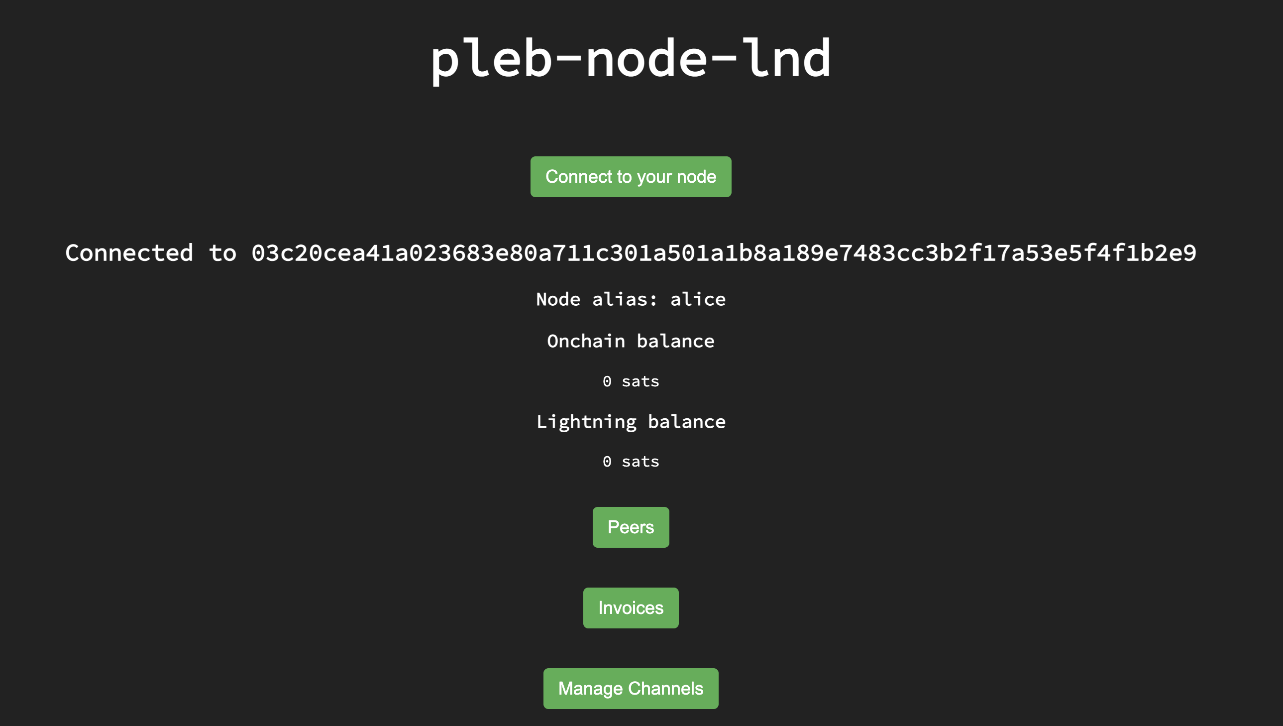 Pleb Node - App Template
