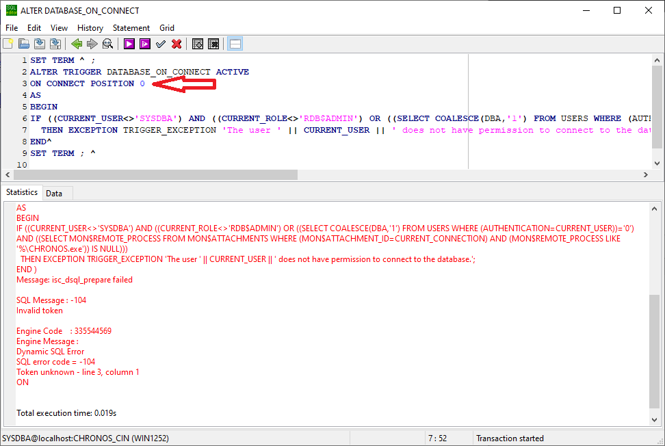DatabaseTrigger