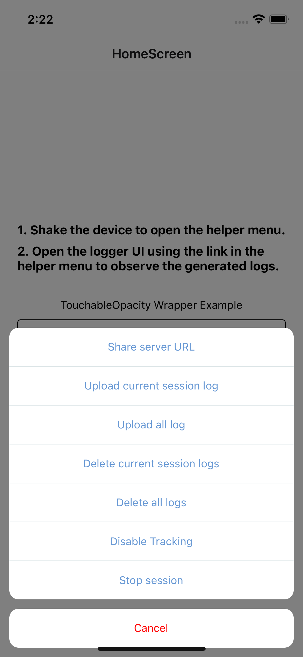AppLogger-Sample-App