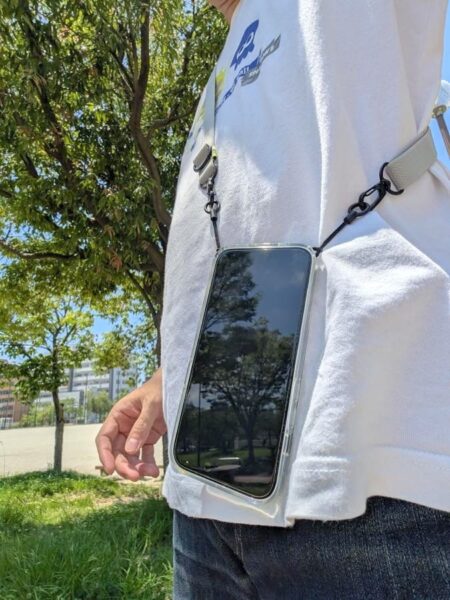 肩掛けスタイル