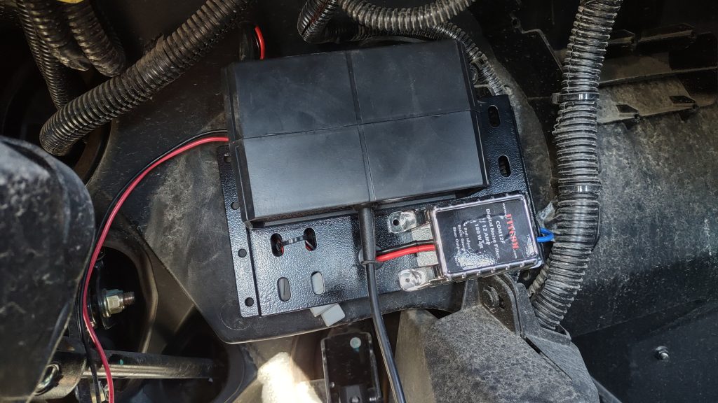 Against the fire wall