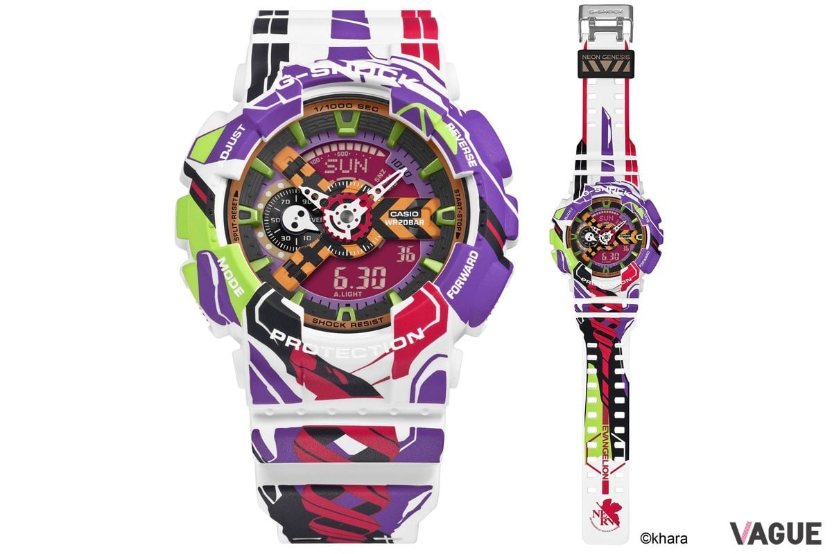 「エヴァンゲリオン」が始まって30周年となる2025年に生み出されたのがこちら。エヴァカラーに使徒の顔、ロンギヌスの槍、ネルフのロゴなど、エヴァならではのモチーフがこれでもかと盛り込まれている