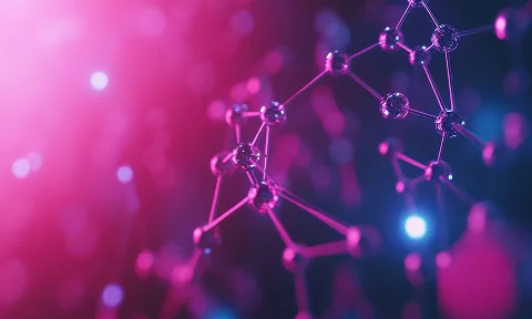 space age cyber neuron graphic