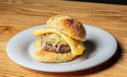 S.E.C. (Sausage, Egg, Cheese)