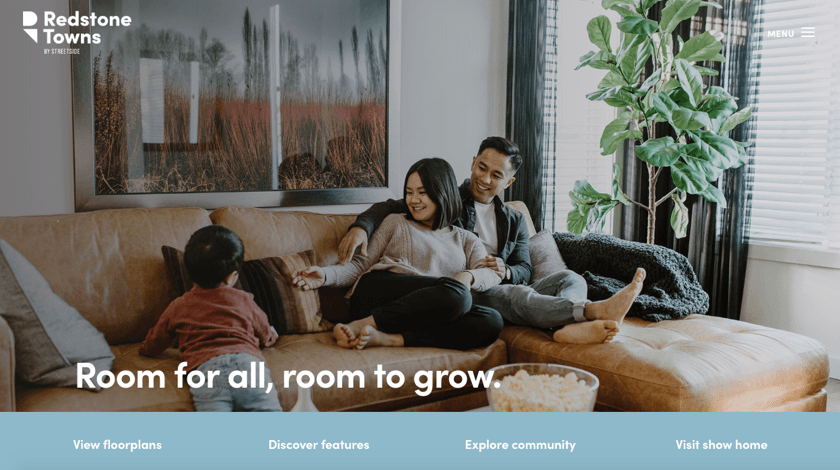 Redstone Towns website Redstone Towns website made with Visual Composer