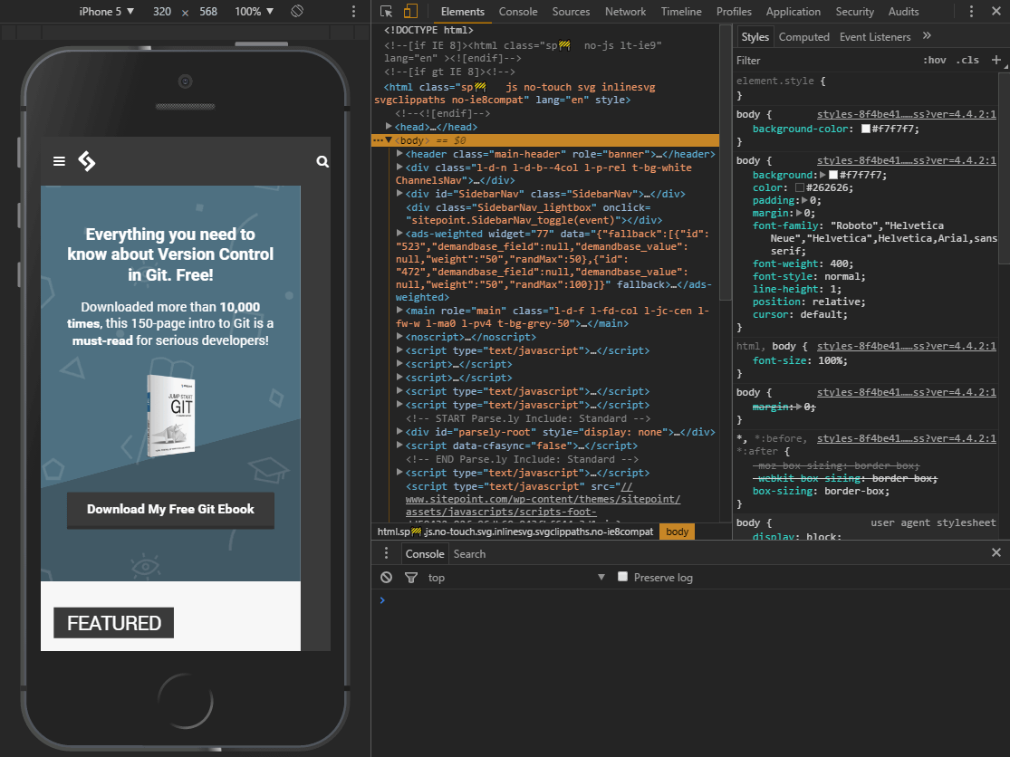 How to Simulate Mobile Devices In Browser
