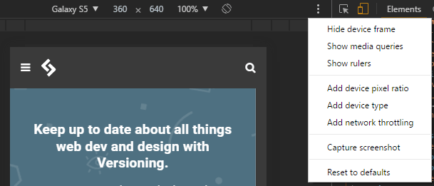 How to Simulate Mobile Devices In Browser