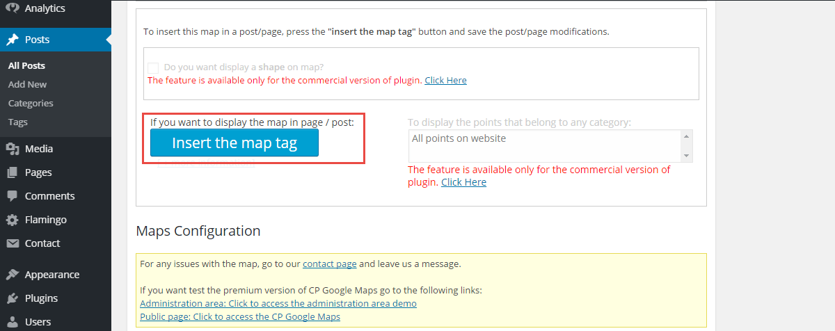 Maps Title And Description