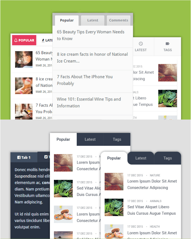 WP Tab Widget WordPress Plugin