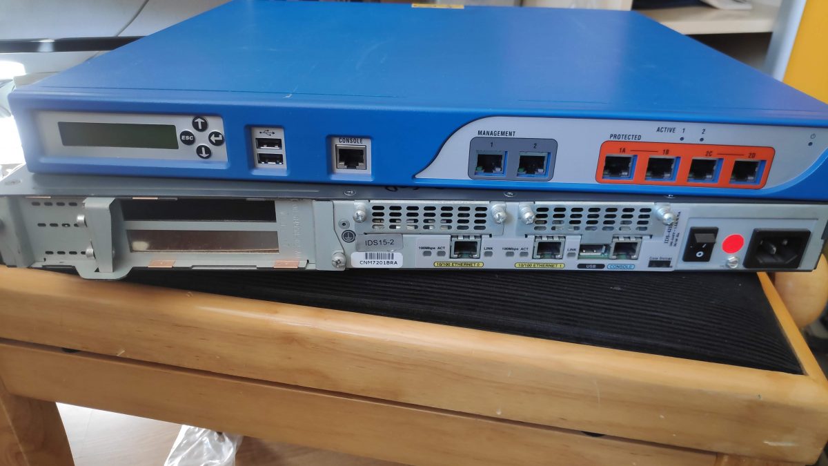 Proventia GX4004 firewall: teardown and OpenBSD install