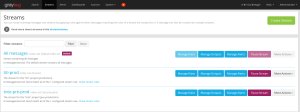 Graylog streams