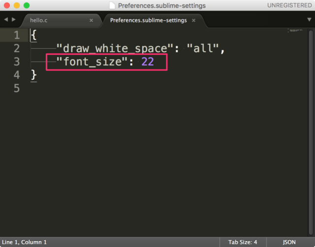 Sublime Text - フォントサイズを変更・設定する方法 8 sublime-text-font-size-08