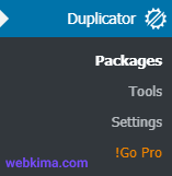فهرست تنظیمات و امکانات داپلیکیتور