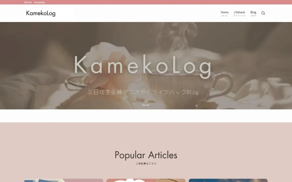 KamekoLog | Enrich humanity