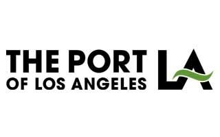 We serve the Port of Los Angeles The logo of the Port of Los Angeles
