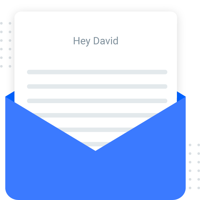 personalized email notifications