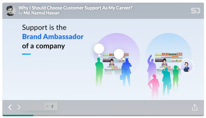 Screenshot of Speaker Deck