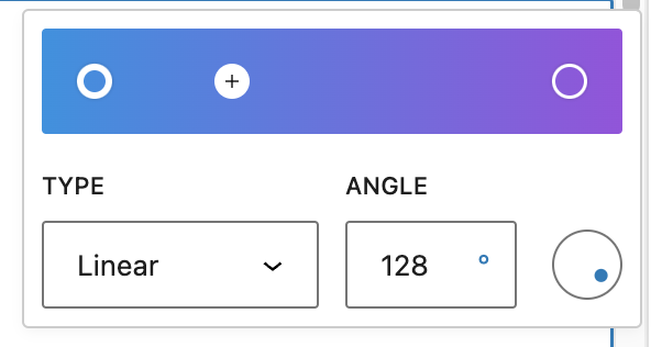 Adding additional color pickers in the gradient slider.