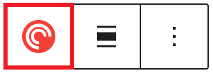 Transform button on the Pocket Casts Embed block toolbar