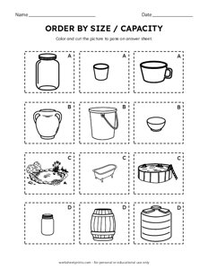 Sorting by Capacity - #1