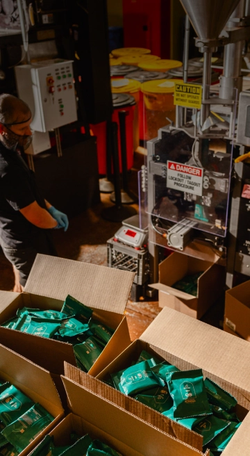 Metropolis Workshop offers private label and co-packing coffee services.