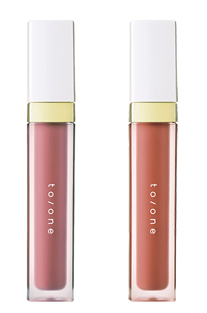 09 ミルキーピンク(左)と 10 ヌーディーベージュ