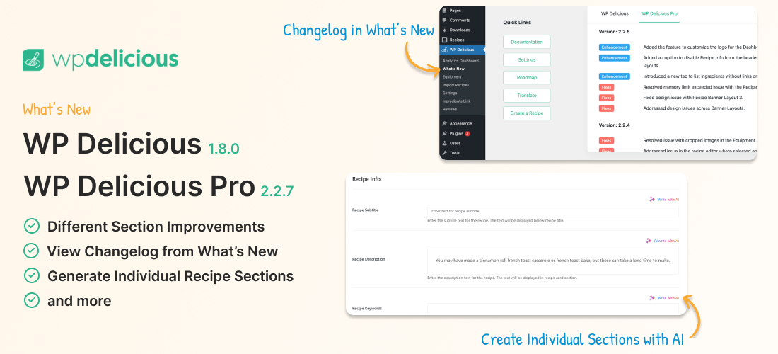 WP Delicious v1.8.0 and WP Delicious Pro v2.2.7