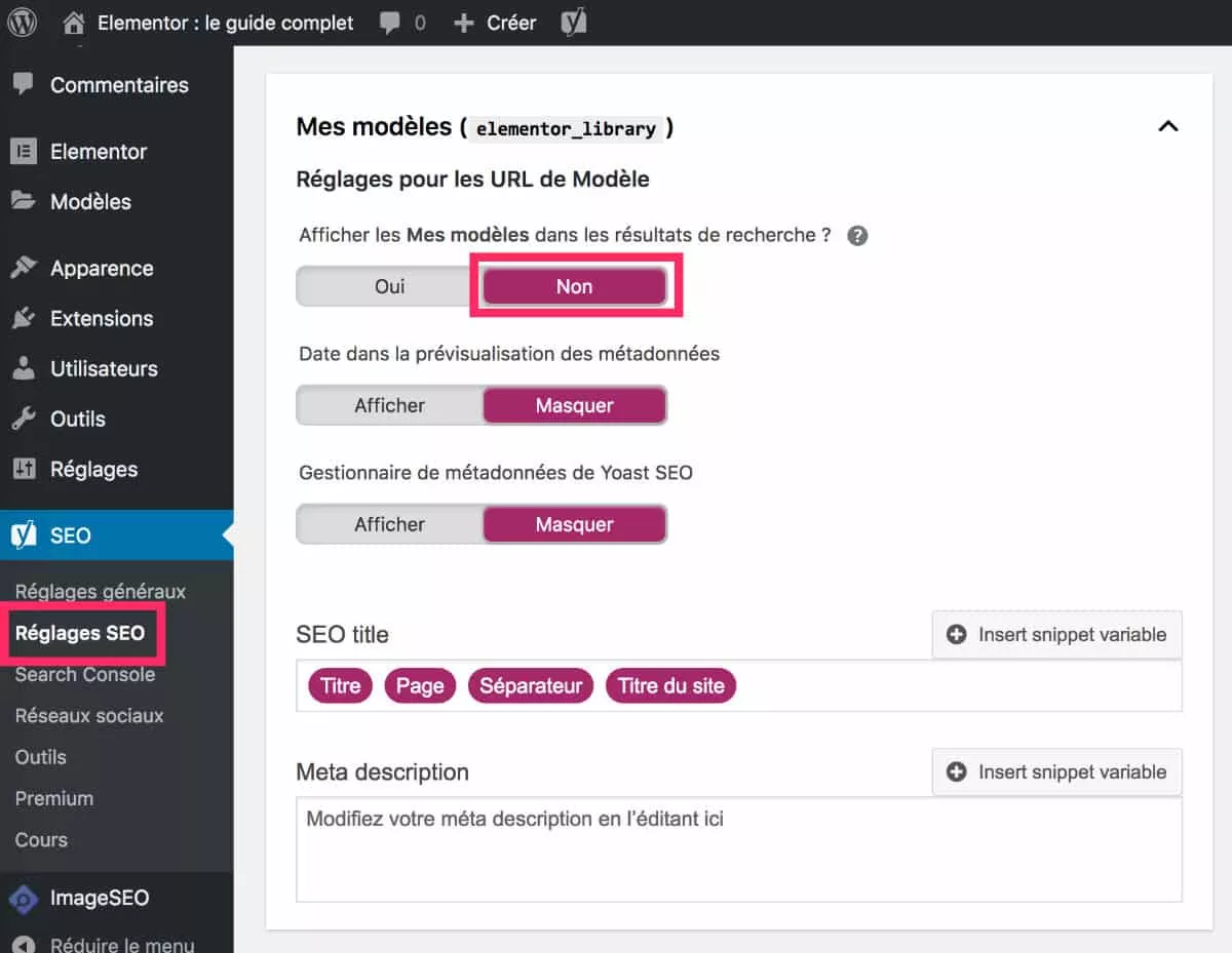 13 yoast modeles Yoast SEO Modèles