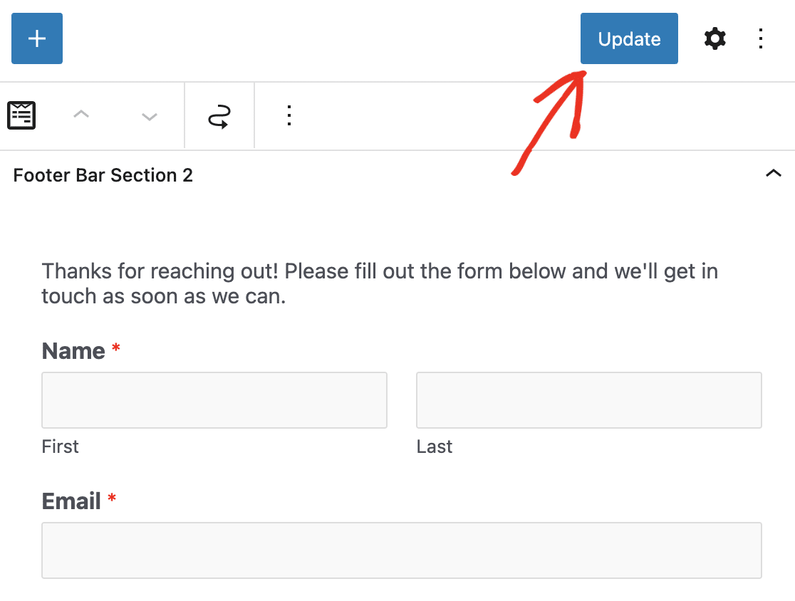 update-widgets - WPForms ワードプレスのウィジェットを更新する
